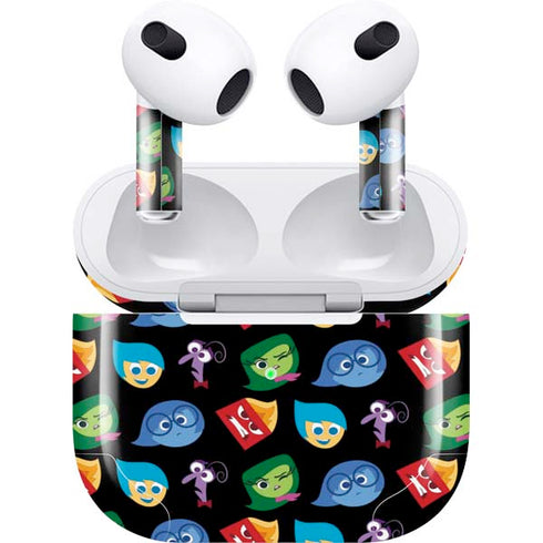 Disney Inside Out Character Pattern Apple AirPods (3rd Gen 2021) Skin