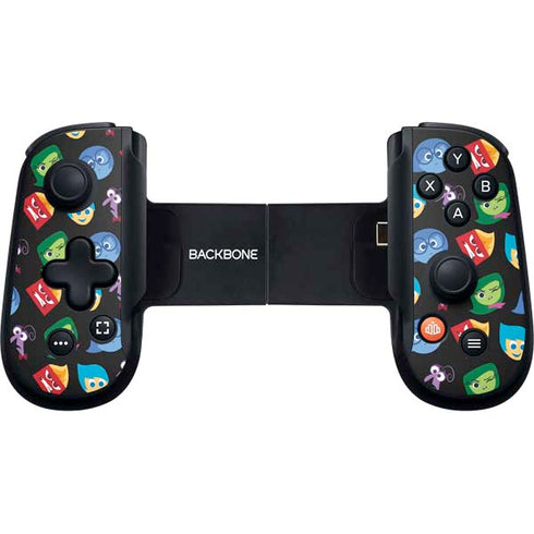 Disney Inside Out Character Pattern Backbone One for iPhone Game Controller Skin