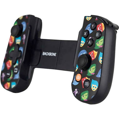 Disney Inside Out Character Pattern Backbone One for iPhone Game Controller Skin