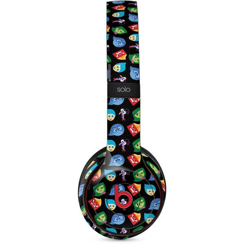 Disney Inside Out Character Pattern Beats Solo 2 Wireless Skin