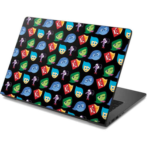 Disney Inside Out Character Pattern Dell Chromebook Skin