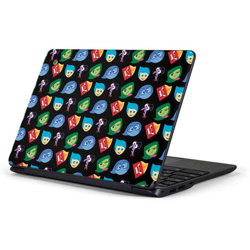 Disney Inside Out Character Pattern Samsung Chromebook Skin