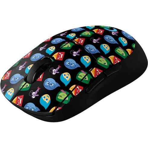 Disney Inside Out Character Pattern G Pro Wireless Gaming Mouse Skin