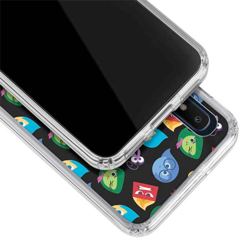 Disney Inside Out Character Pattern Galaxy A10e Clear Case