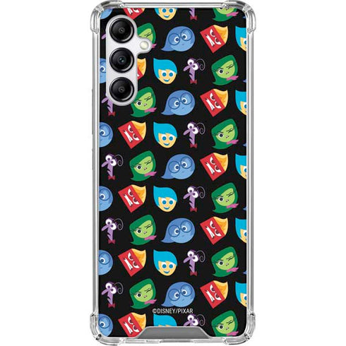 Disney Inside Out Character Pattern Galaxy A15 5G Clear Case