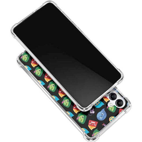 Disney Inside Out Character Pattern Galaxy A15 5G Clear Case