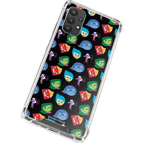 Disney Inside Out Character Pattern Galaxy A32 5G Clear Case