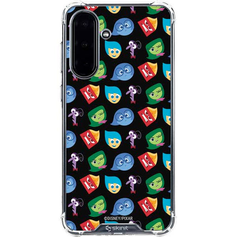 Disney Inside Out Character Pattern Galaxy A36 5G Clear Case