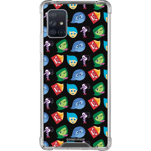 Disney Inside Out Character Pattern Galaxy A51 5G Clear Case