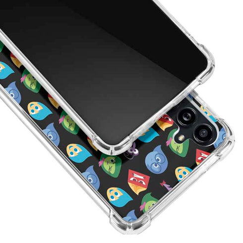 Disney Inside Out Character Pattern Galaxy A54 5G Clear Case