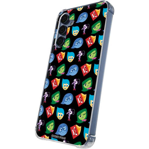 Disney Inside Out Character Pattern Galaxy A55 5G Clear Case