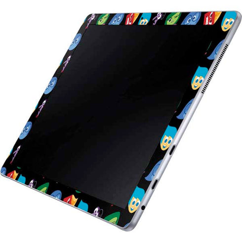 Disney Inside Out Character Pattern Galaxy Book 12in Skin