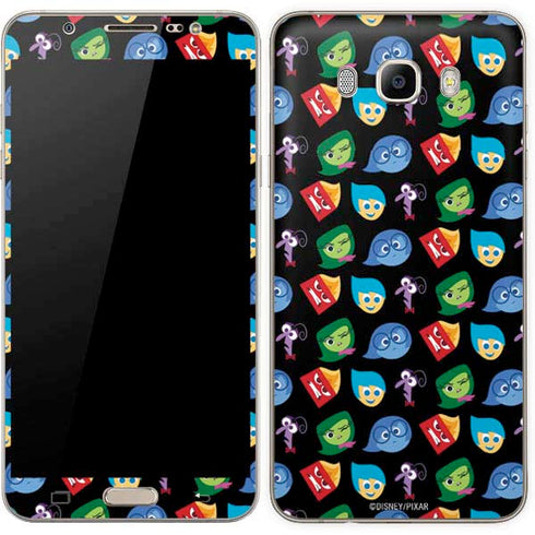 Disney Inside Out Character Pattern Galaxy J7 Skin