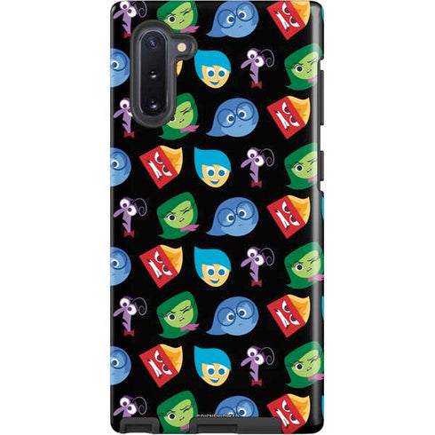 Disney Inside Out Character Pattern Galaxy Cases