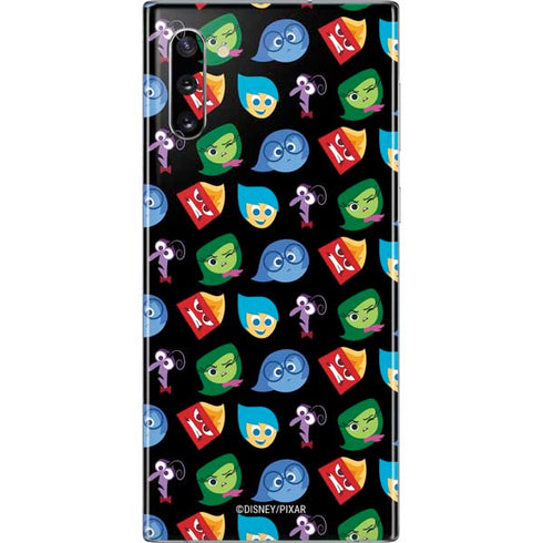 Disney Inside Out Character Pattern Galaxy Note 10 Skin