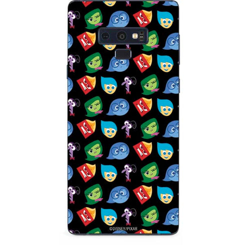 Disney Inside Out Character Pattern Galaxy Note 9 Skin