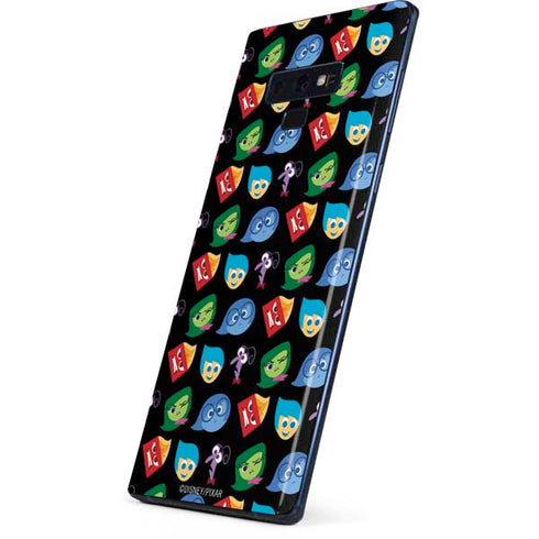 Disney Inside Out Character Pattern Galaxy Note 9 Skin