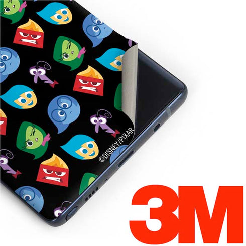 Disney Inside Out Character Pattern Galaxy Note 9 Skin