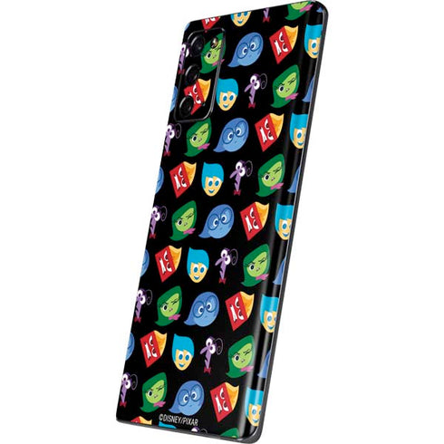 Disney Inside Out Character Pattern Galaxy Note20 5G Skin