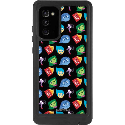 Disney Inside Out Character Pattern Galaxy Note20 5G Waterproof Case