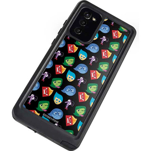 Disney Inside Out Character Pattern Galaxy Note20 5G Waterproof Case