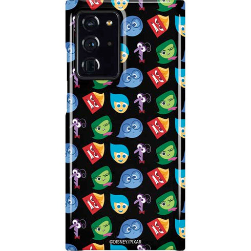 Disney Inside Out Character Pattern Galaxy Cases