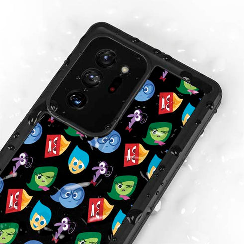 Disney Inside Out Character Pattern Galaxy Note20 Ultra 5G Waterproof Case