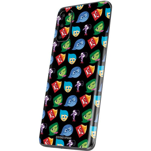 Disney Inside Out Character Pattern Galaxy S20 Skin