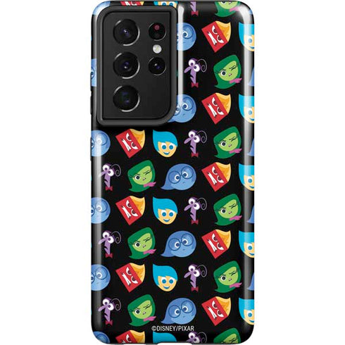 Disney Inside Out Character Pattern Galaxy S21 Ultra 5G Pro Case