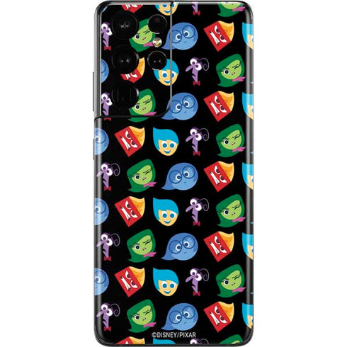 Disney Inside Out Character Pattern Galaxy S21 Ultra 5G Skin