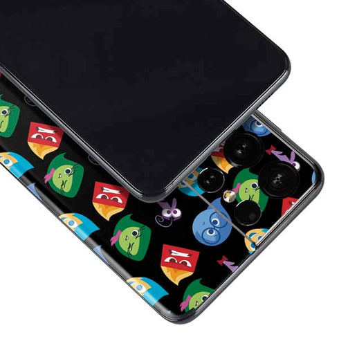 Disney Inside Out Character Pattern Galaxy S21 Ultra 5G Skin
