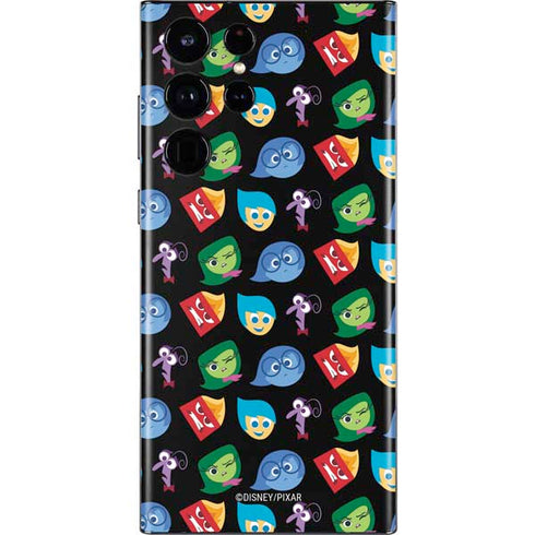 Disney Inside Out Character Pattern Galaxy S22 Ultra Skin