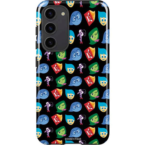 Disney Inside Out Character Pattern Galaxy S23 Plus Pro Case