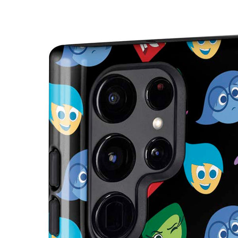Disney Inside Out Character Pattern Galaxy S23 Ultra Pro Case