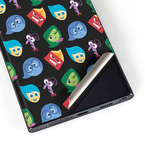 Disney Inside Out Character Pattern Galaxy Skins