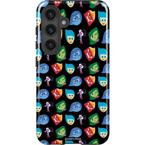 Disney Inside Out Character Pattern Galaxy S25 Impact Case