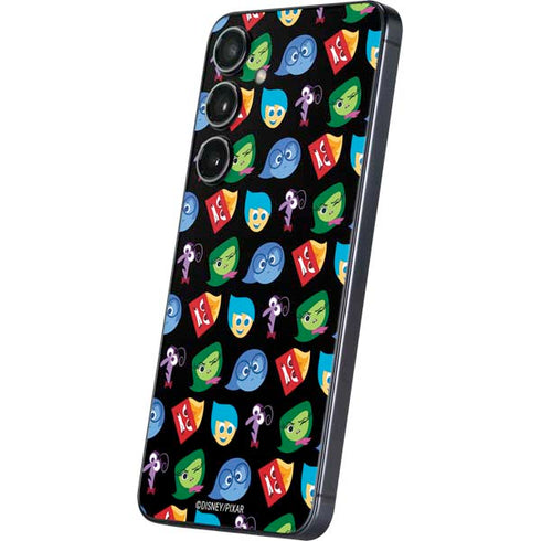 Disney Inside Out Character Pattern Galaxy S25 Plus Skin
