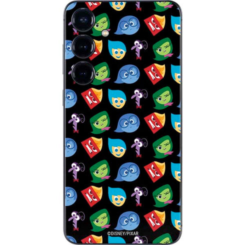 Disney Inside Out Character Pattern Galaxy S25 Skin