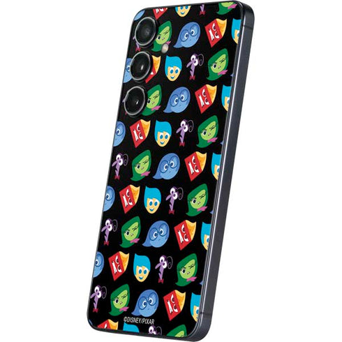 Disney Inside Out Character Pattern Galaxy S25 Skin