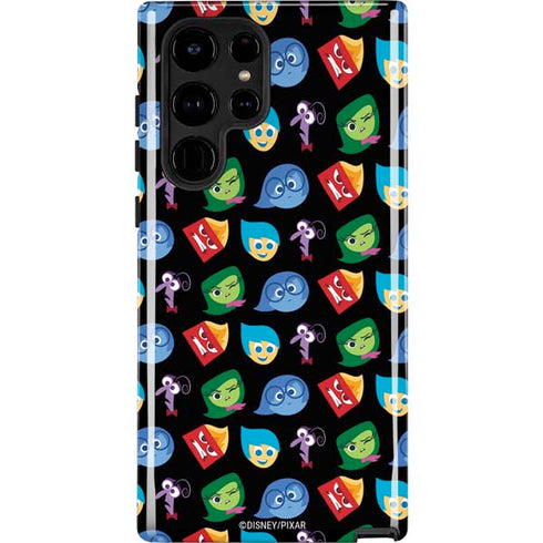 Disney Inside Out Character Pattern Galaxy S24 Ultra Impact Case