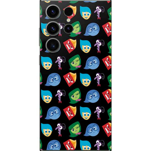 Disney Inside Out Character Pattern Galaxy S24 Ultra Skin