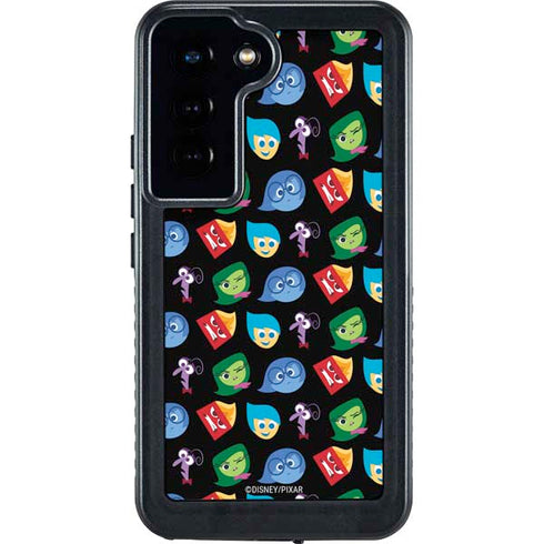 Disney Inside Out Character Pattern Galaxy S24 Waterproof Case