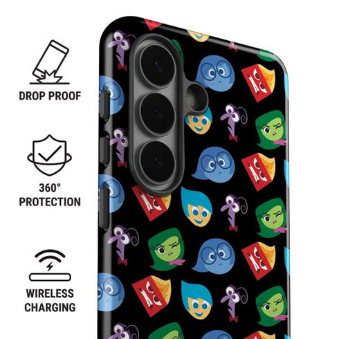 Disney Inside Out Character Pattern Galaxy S26 Impact Case