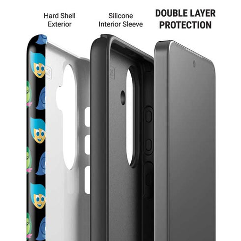 Disney Inside Out Character Pattern Galaxy S26 Impact Case