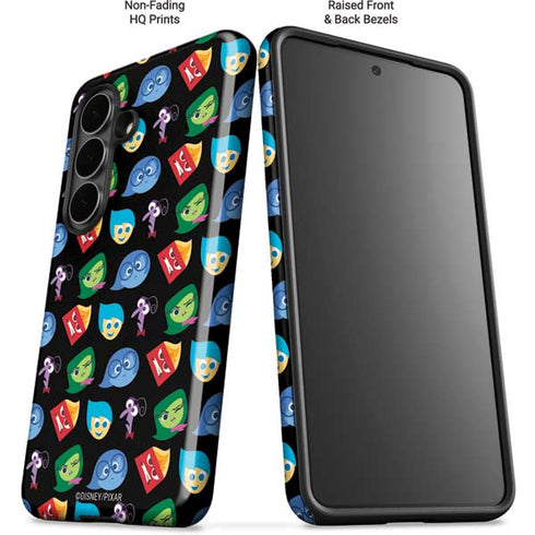 Disney Inside Out Character Pattern Galaxy S26 Plus Impact Case