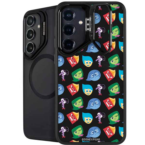 Disney Inside Out Character Pattern Galaxy S26 Plus Kickstand Case