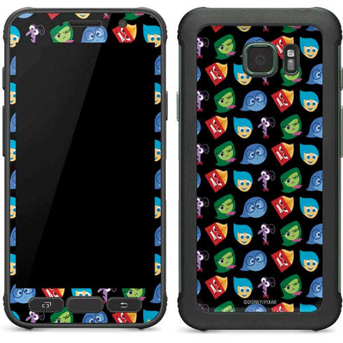 Disney Inside Out Character Pattern Galaxy S7 Active Skin