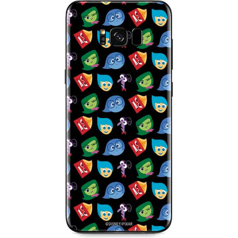 Disney Inside Out Character Pattern Galaxy S8 Skin