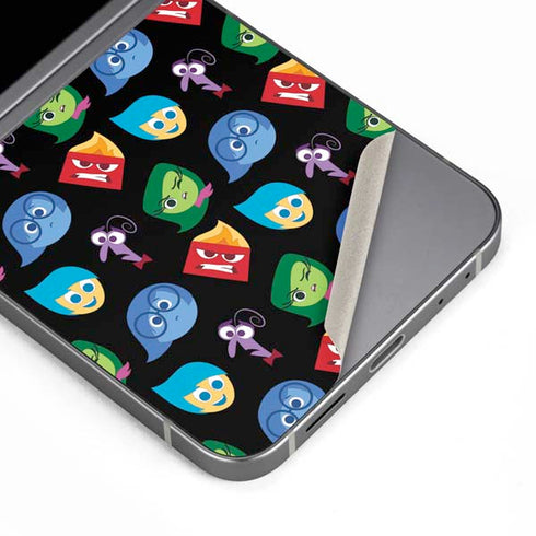 Disney Inside Out Character Pattern Galaxy Z Flip6 Skin