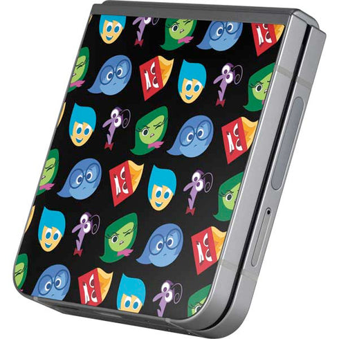 Disney Inside Out Character Pattern Galaxy Z Flip6 Skin